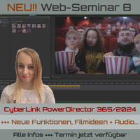 Web-Seminar 8 - PowerDirector & mehr