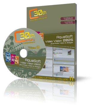 Video-Lernkurs AquaSoft Video Vision / Stages - Volume 11