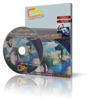 Video-Lernkurs CyberLink PowerDirector 365 - Volume 1