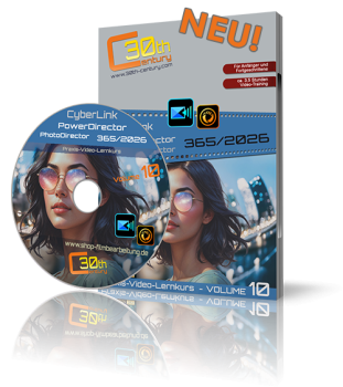 Video-Lernkurs CyberLink/PowerDirector 365 - Volume 10