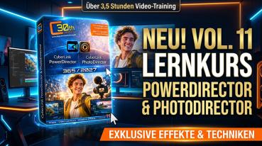 Preview: Video-Lernkurs CyberLink/PowerDirector 365 - Volume 11