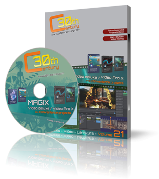 Video-Lernkurs MAGIX Video deluxe / Pro X - Volume 21