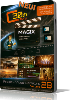 Video-Lernkurs MAGIX Video deluxe / Pro X - Volume 28