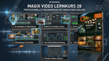 Preview: Video-Lernkurs MAGIX Video deluxe / Pro X - Volume 28
