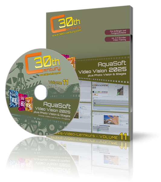 Video-Lernkurs AquaSoft Video Vision / Stages - Volume 11