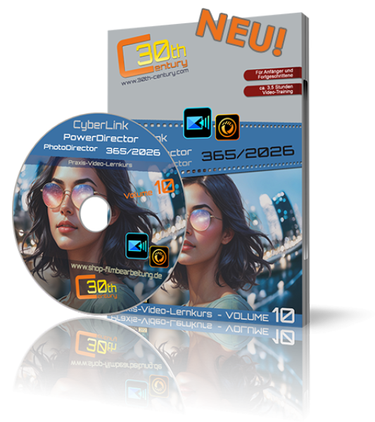 Video-Lernkurs CyberLink/PowerDirector 365 - Volume 10