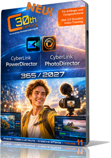 Video-Lernkurs CyberLink/PowerDirector 365 - Volume 11