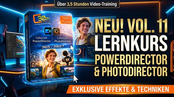 Video-Lernkurs CyberLink/PowerDirector 365 - Volume 11