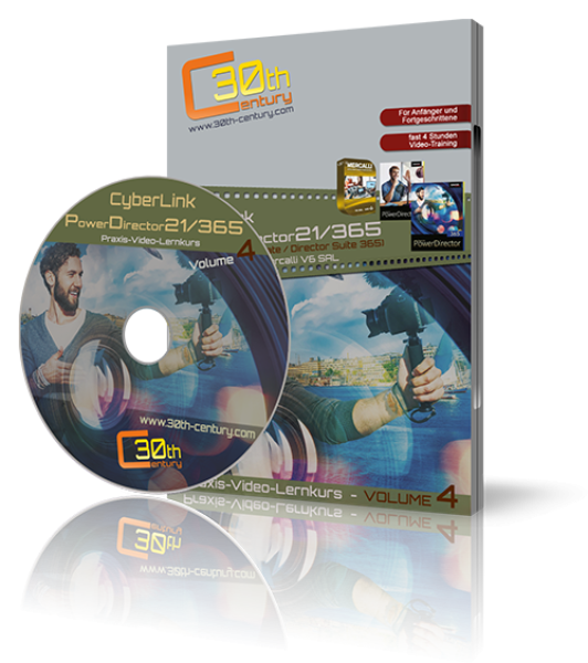 Video-Lernkurs CyberLink PowerDirector 365 - Volume 4