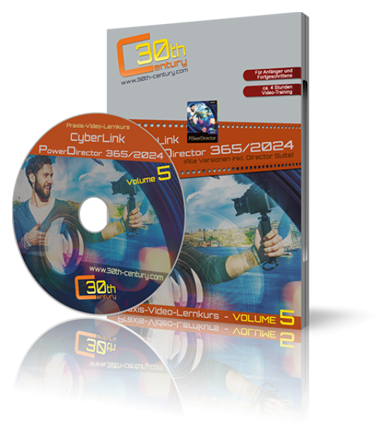 Video-Lernkurs CyberLink PowerDirector 365 - Volume 5