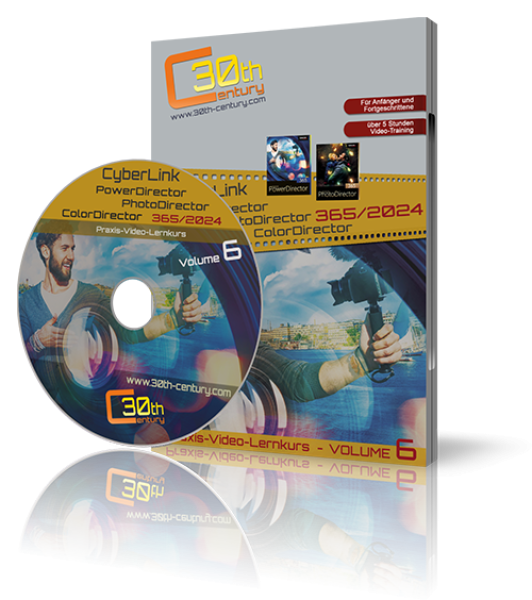 Video-Lernkurs CyberLink PowerDirector 365 - Volume 6