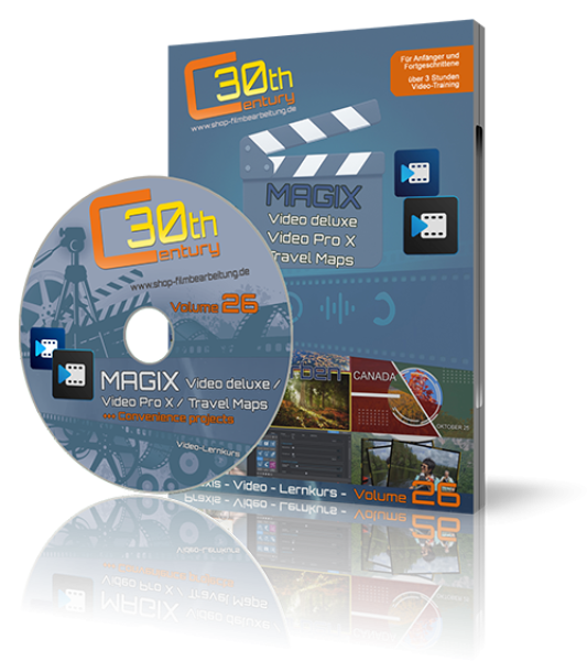 Video-Lernkurs MAGIX Video deluxe / Pro X - Volume 26