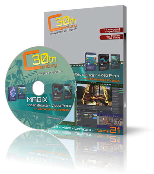 Video-Lernkurs MAGIX Video deluxe / Pro X - Volume 21