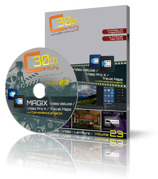 Video-Lernkurs MAGIX Video deluxe / Pro X - Volume 23
