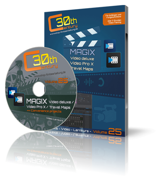 Video-Lernkurs MAGIX Video deluxe / Pro X - Volume 25