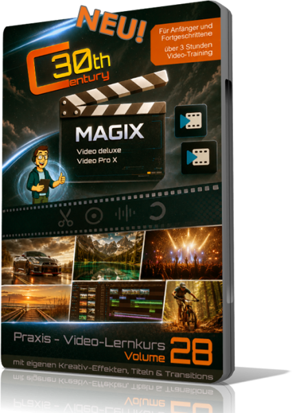Video-Lernkurs MAGIX Video deluxe / Pro X - Volume 28
