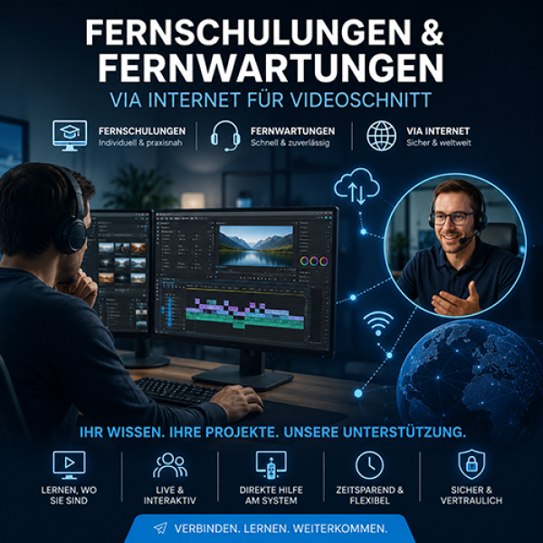 Support - Fernschulung/Fernwartung