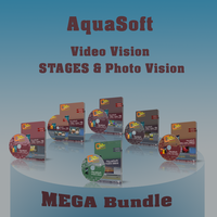 MEGA Lernkurs-Bundle für AquaSoft Video Vision / Stages