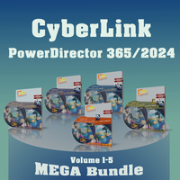 MEGA Lernkurs-Bundle CyberLink PD365/2024 XL