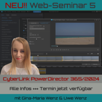Web-Seminar 5 - PowerDirector & mehr