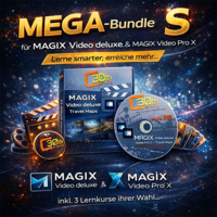 MEGA Lernkurs-Bundle S - MAGIX Video deluxe + MAGIX Video Pro X