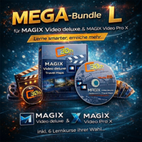 MEGA Lernkurs-Bundle L - MAGIX Video deluxe + MAGIX Video Pro X