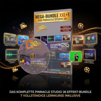 MEGA Lernkurs-Bundle Pinnacle Studio 26 XXL+1